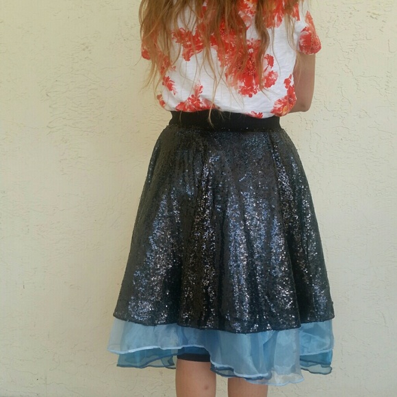 *Midi Sequin and double tulle layered skirts* - Picture 2 of 5